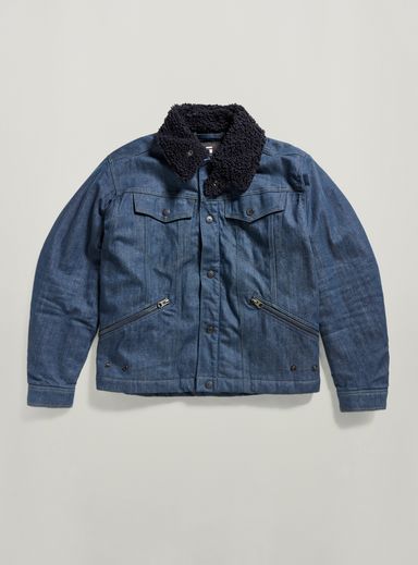 Unisex Flight Combat Sherpa Jacket